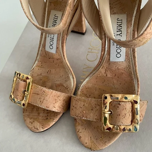 Jimmy Choo Dacha 85 Sandal, Size 34 EU - Picture 12 of 12